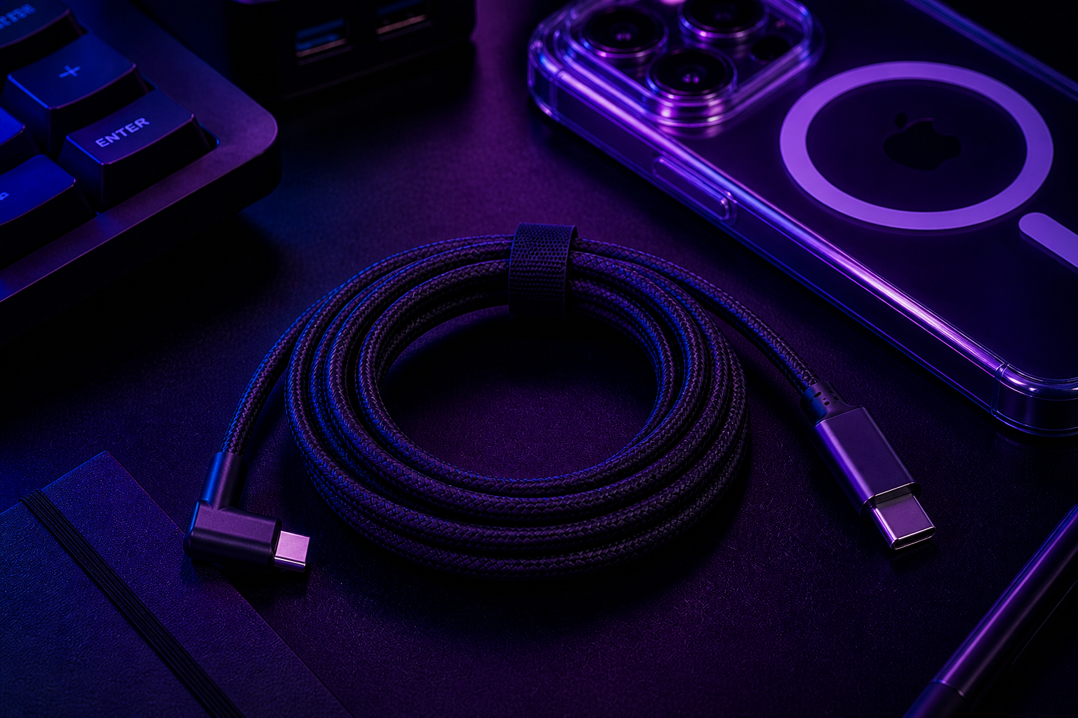 240W USB-C PD Charging Cable
