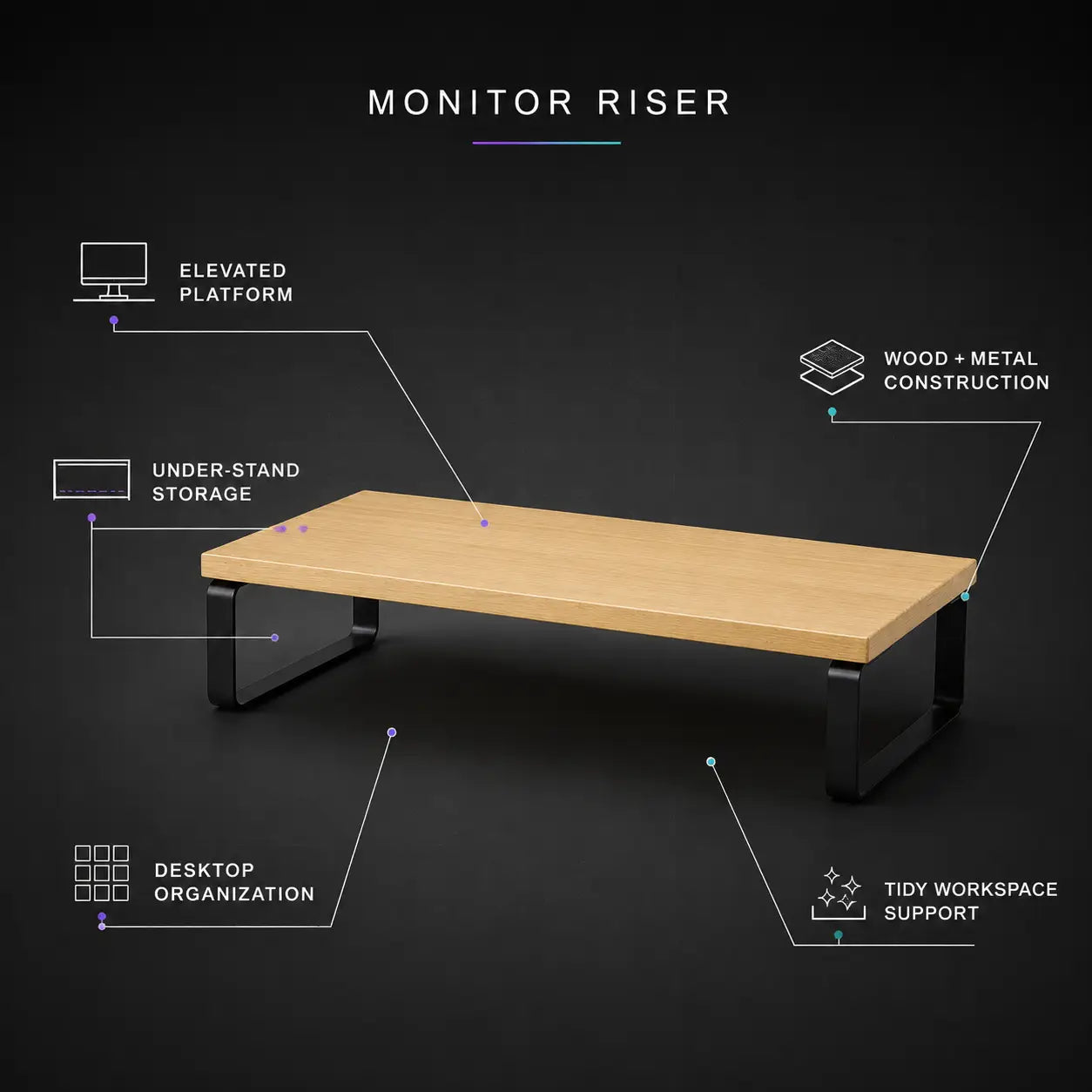 Desktop Monitor Stand