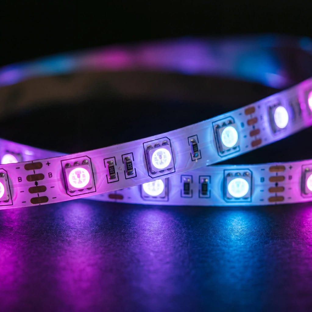 Ambient RGB LED Strip Lights w/ Music Sync, 16M Colours